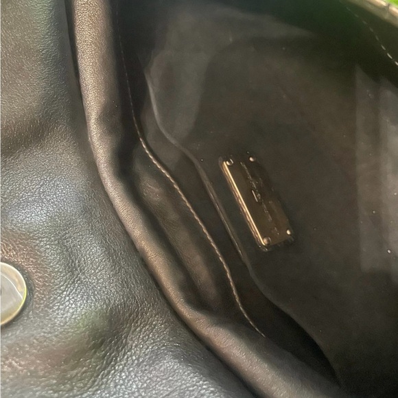 Salvatore Ferragamo Python Snakeskin Clutch